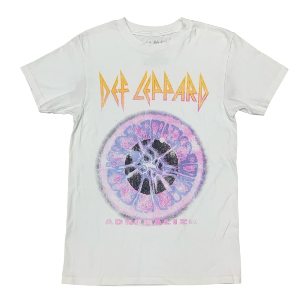 Def Leppard Graphic T-Shirt - White - Women's Small
